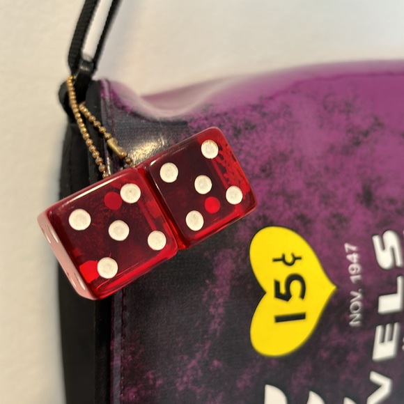 Cute Black Purple Messenger/Computer Bag Large - Picture 3 of 15